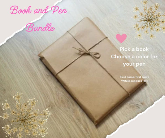 Book and a Pen Bundle