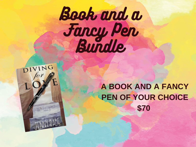 Book and a Fancy Pen Bundle